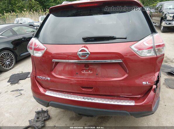 5N1AT2MT7GC767764 2016 NISSAN ROGUE Red 