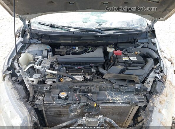 5N1AT2MT7HC830203 2017 NISSAN ROGUE Silver Rear view