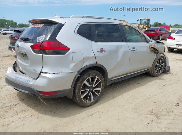 5N1AT2MT7HC830203 2017 NISSAN ROGUE Silver Rear right