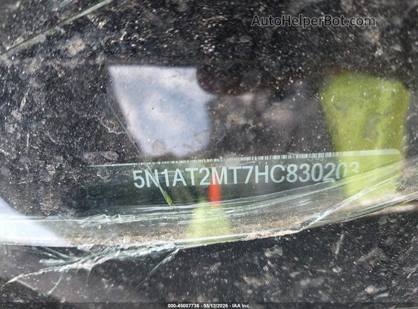 5N1AT2MT7HC830203 2017 NISSAN ROGUE Silver 
