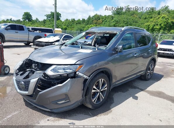 5N1AT2MT7JC710715 2018 NISSAN ROGUE Gray Przód lewy