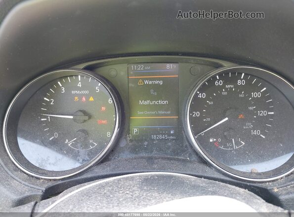 5N1AT2MT7JC710715 2018 NISSAN ROGUE Gray Widok tylnych siedzeń