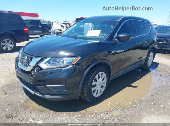 5N1AT2MT7JC723853 2018 NISSAN ROGUE Black Передня ліва чверть