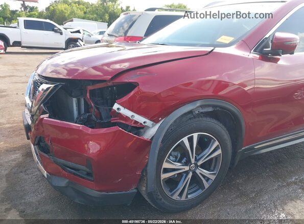 5N1AT2MT7JC808224 2018 NISSAN ROGUE Red Вид спереду