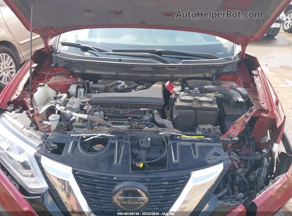 5N1AT2MT7JC808224 2018 NISSAN ROGUE Red Вид ззаду
