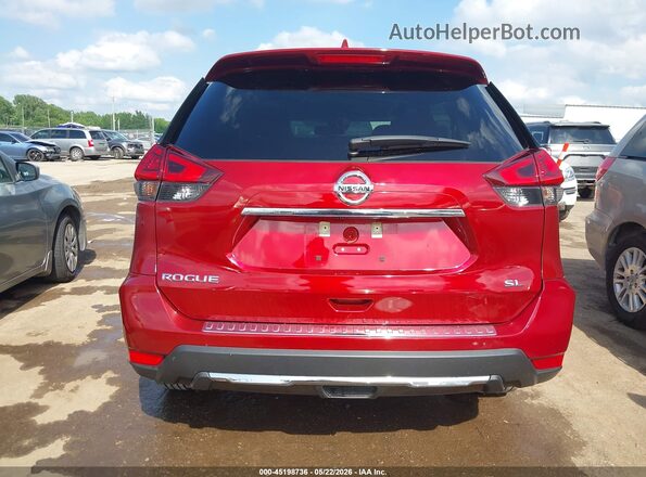 5N1AT2MT7JC808224 2018 NISSAN ROGUE Red 