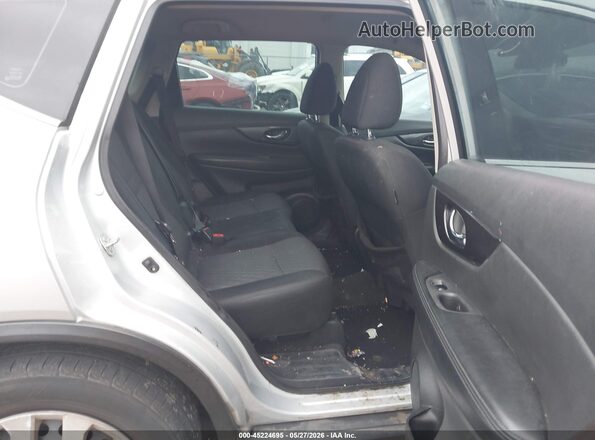 5N1AT2MT7JC830286 2018 NISSAN ROGUE Silver VIN კოდის სტიკერის ხედი