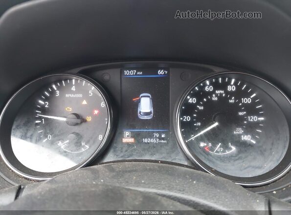 5N1AT2MT7JC830286 2018 NISSAN ROGUE Silver უკანა სავარძლების ხედი