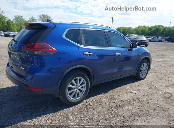 5N1AT2MT7KC712031 2019 NISSAN ROGUE Dark Blue Задня права чверть