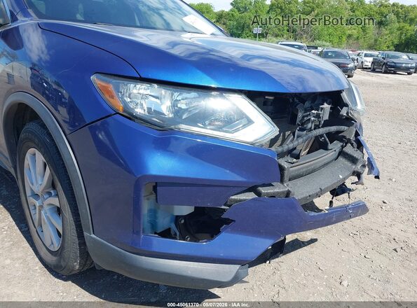 5N1AT2MT7KC712031 2019 NISSAN ROGUE Dark Blue Вид спереду