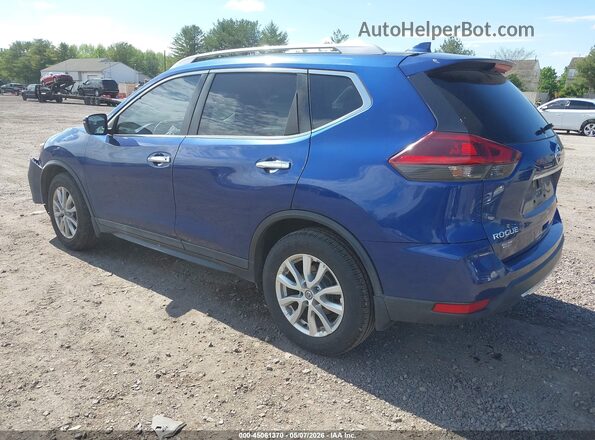 5N1AT2MT7KC712031 2019 NISSAN ROGUE Dark Blue Задня ліва чверть