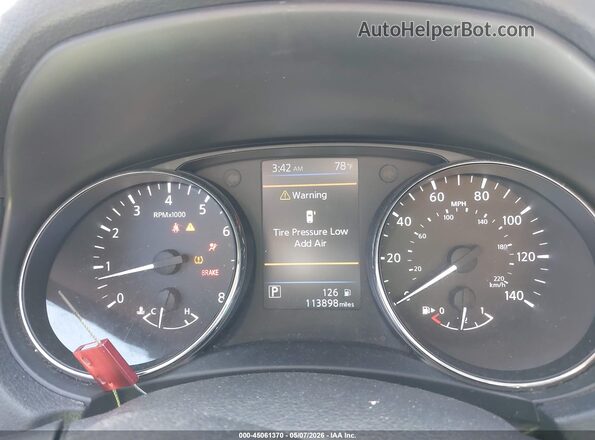 5N1AT2MT7KC712031 2019 NISSAN ROGUE Dark Blue Вид задніх сидінь