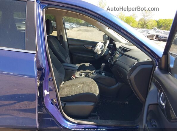 5N1AT2MT7KC712031 2019 NISSAN ROGUE Dark Blue Вид салону спереду