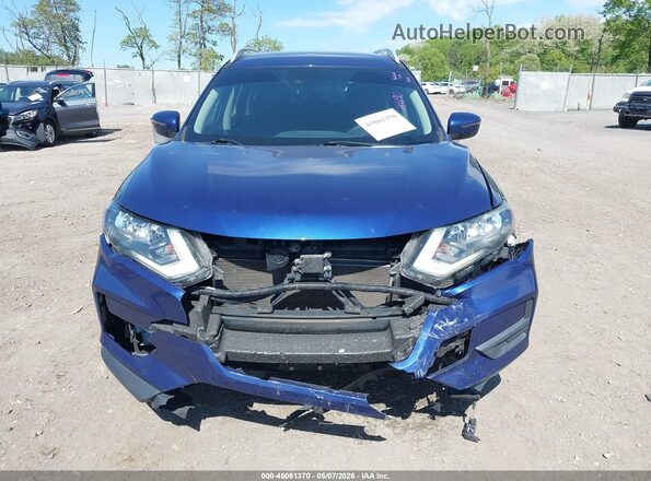 5N1AT2MT7KC712031 2019 NISSAN ROGUE Dark Blue Вид задньої частини салону