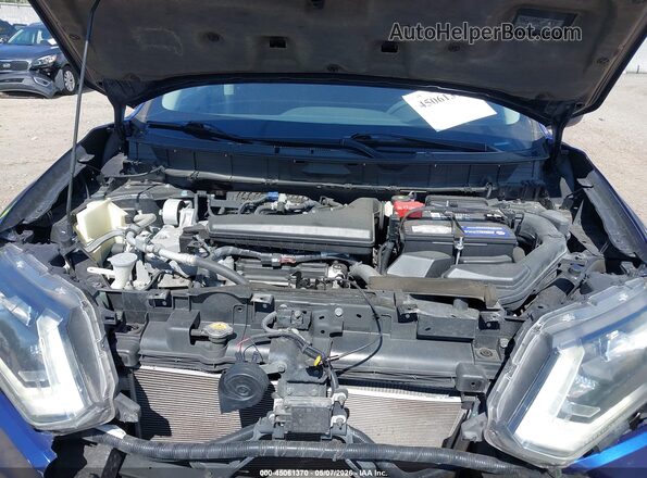 5N1AT2MT7KC712031 2019 NISSAN ROGUE Dark Blue Вид ззаду