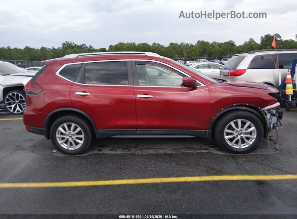 5N1AT2MT7LC807478 2020 NISSAN ROGUE Burgundy Սալոնի 360 աստիճան տեսք