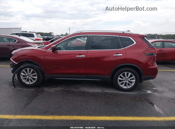 5N1AT2MT7LC807478 2020 NISSAN ROGUE Burgundy 