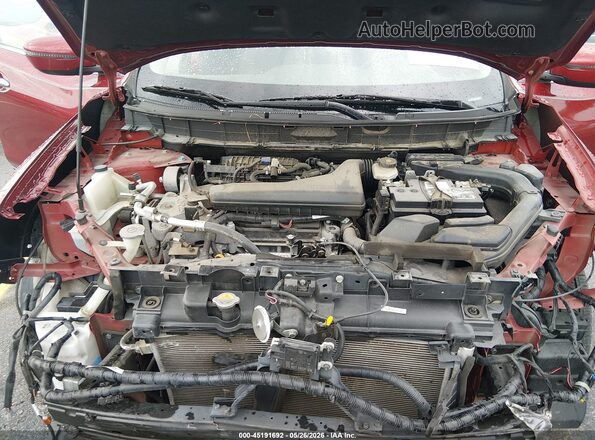 5N1AT2MT7LC807478 2020 NISSAN ROGUE Burgundy Հետևի տեսք