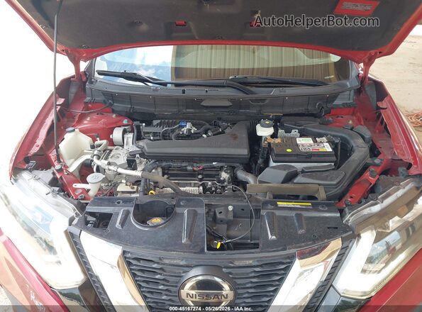 5N1AT2MT7LC813474 2020 NISSAN ROGUE Темно-бордовый Вид сзади