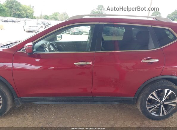 5N1AT2MT7LC813474 2020 NISSAN ROGUE Темно-бордовый Панорамный вид салона 360°