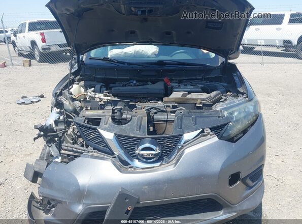 5N1AT2MT8GC736538 2016 NISSAN ROGUE Gray Rear view