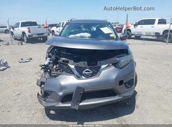 5N1AT2MT8GC736538 2016 NISSAN ROGUE Gray Rear interior view