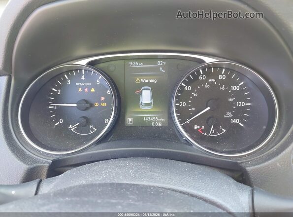 5N1AT2MT8GC795282 2016 NISSAN ROGUE Silver უკანა სავარძლების ხედი