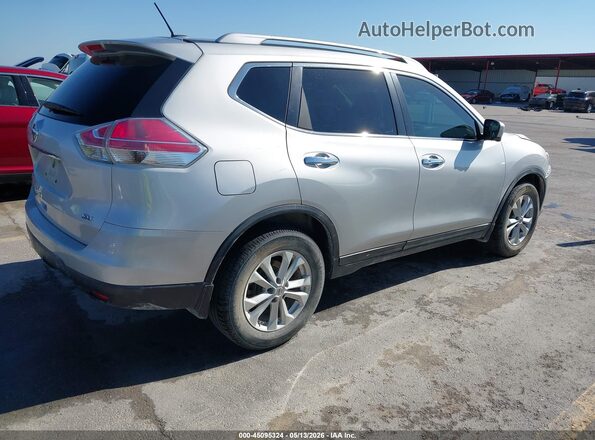 5N1AT2MT8GC795282 2016 NISSAN ROGUE Silver უკანა მარჯვენა