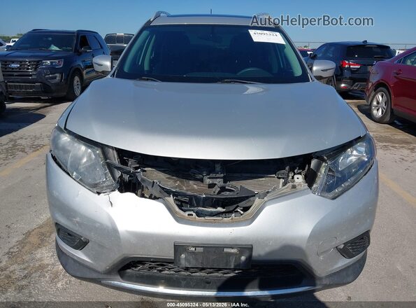 5N1AT2MT8GC795282 2016 NISSAN ROGUE Silver წინა ხედი