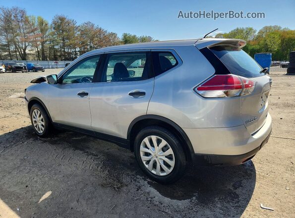 5N1AT2MT8GC810587 2016 NISSAN ROGUE Silver Rear left