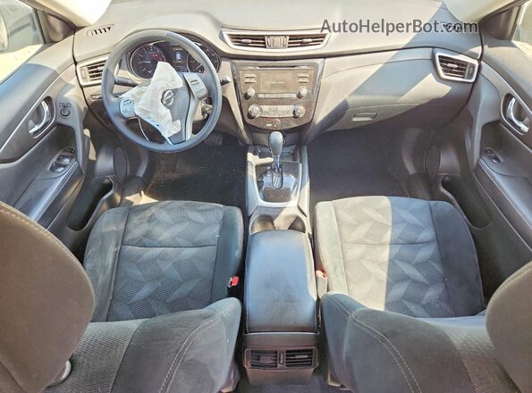 5N1AT2MT8GC810587 2016 NISSAN ROGUE Silver Dashboard view