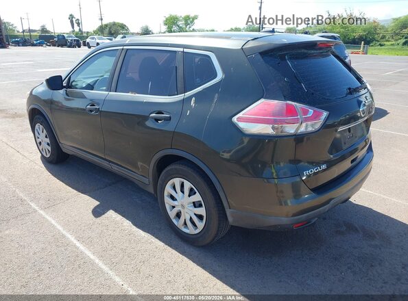 5N1AT2MT8GC834226 2016 NISSAN ROGUE Черный Задняя левая четверть