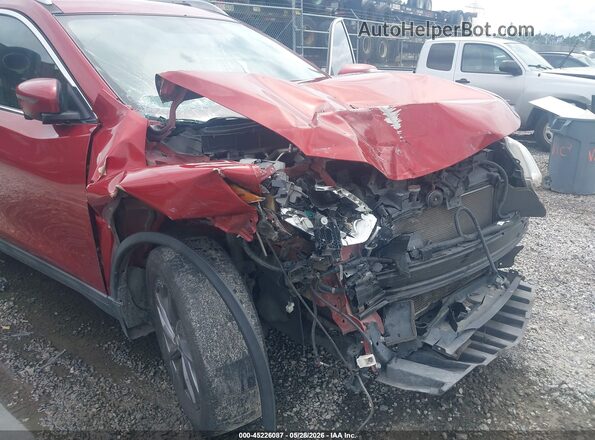 5N1AT2MT8GC871437 2016 NISSAN ROGUE Red Vista frontal