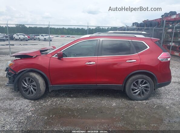 5N1AT2MT8GC871437 2016 NISSAN ROGUE Red Vista interior de 360 grados