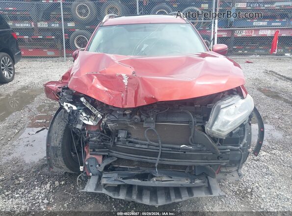5N1AT2MT8GC871437 2016 NISSAN ROGUE Red Vista del cuadro de instrumentos