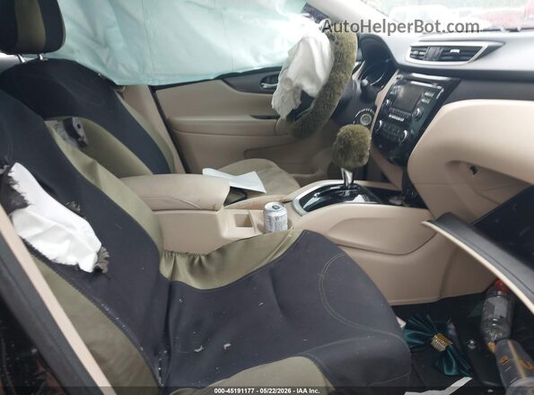 5N1AT2MT8GC877576 2016 NISSAN ROGUE Black Vista interior delantera