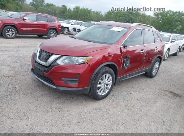 5N1AT2MT8JC708231 2018 NISSAN ROGUE Red 