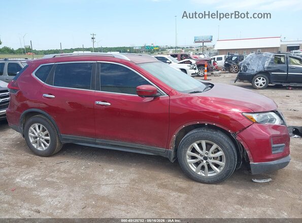 5N1AT2MT8JC747949 2018 NISSAN ROGUE Red 