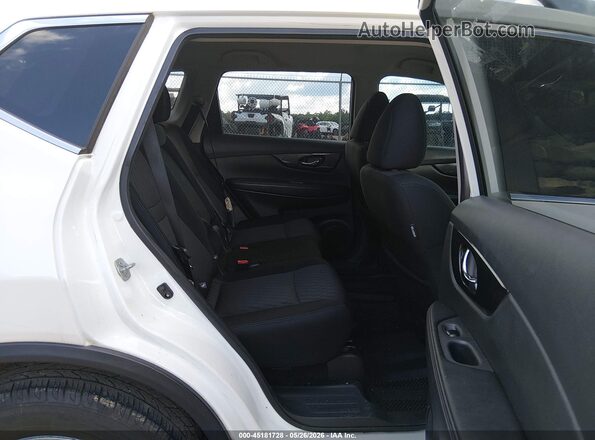 5N1AT2MT8JC753590 2018 NISSAN ROGUE White Widok naklejki z numerem VIN