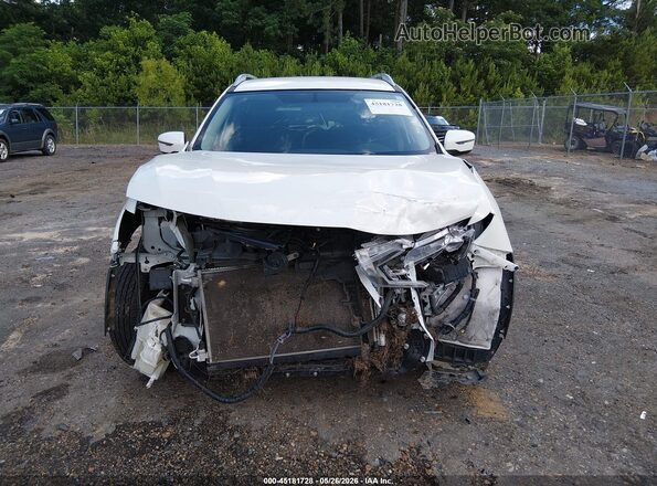 5N1AT2MT8JC753590 2018 NISSAN ROGUE White Widok zestawu wskaźników