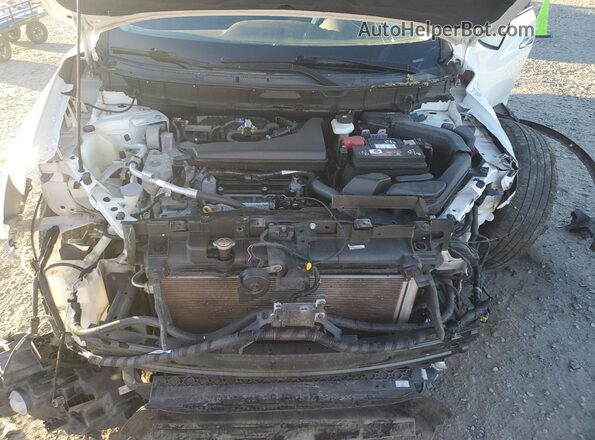 5N1AT2MT8KC798952 2019 NISSAN ROGUE White ძრავის განყოფილების ხედი
