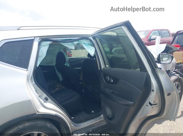 5N1AT2MT8KC821324 2019 NISSAN ROGUE Silver Widok naklejki z numerem VIN