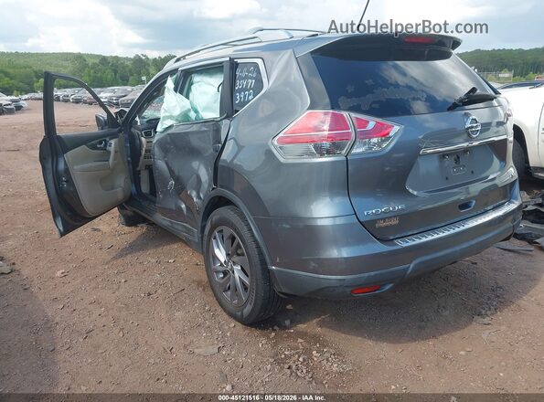 5N1AT2MT9GC733972 2016 NISSAN ROGUE Gray Rear left