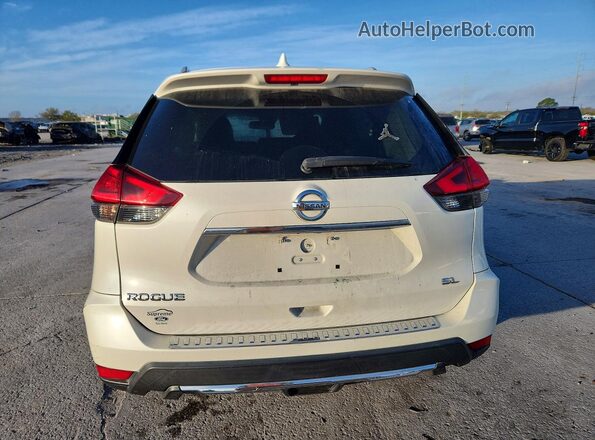 5N1AT2MT9HC866068 2017 NISSAN ROGUE White Вид ззаду