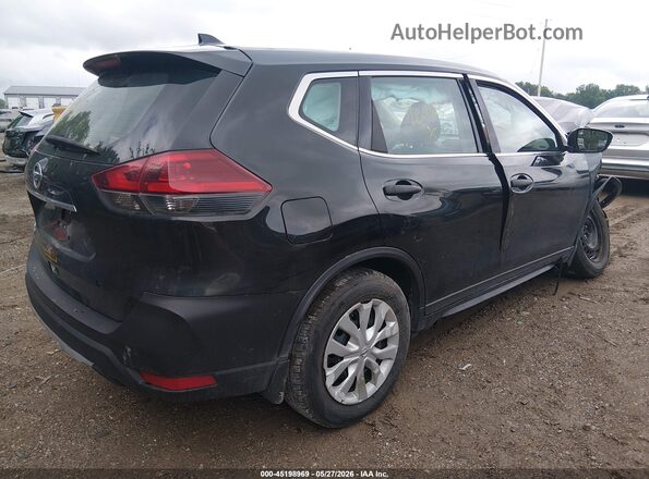 5N1AT2MT9JC765103 2018 NISSAN ROGUE Черный Задняя правая четверть