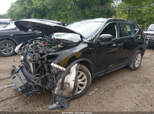 5N1AT2MT9JC765103 2018 NISSAN ROGUE Черный Передняя левая четверть