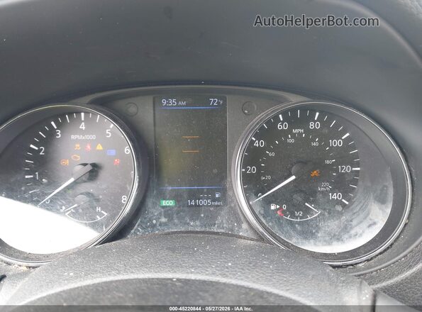 5N1AT2MT9JC787442 2018 NISSAN ROGUE Blue Widok tylnych siedzeń