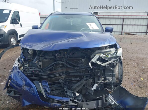 5N1AT2MT9JC787442 2018 NISSAN ROGUE Blue Widok zestawu wskaźników