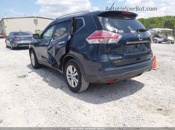 5N1AT2MTXGC820554 2016 NISSAN ROGUE Blue Հետևի ձախ