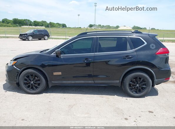 5N1AT2MTXHC769283 2017 NISSAN ROGUE Черный Панорамный вид салона 360°